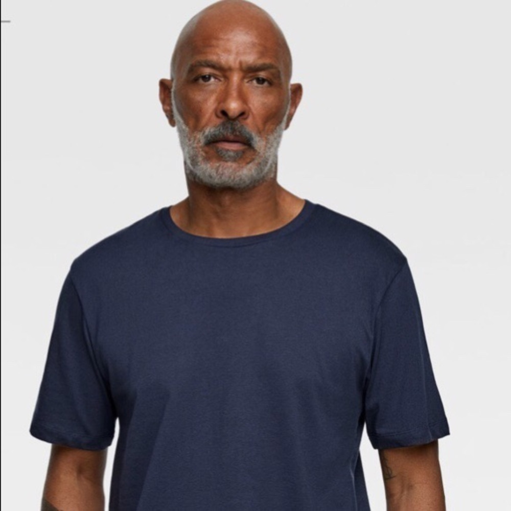 Dark Blue Zara Regular Fit Tee*